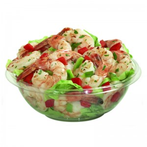 Bowl Plastic, 24oz Clear PET