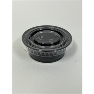 Cup Plastic Portion 1 1/2 oz PP 25x100 BLACK