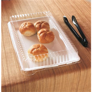 Lid Plastic 12 x 18" Dome Clear