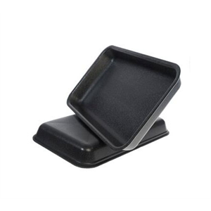 Tray Foam Meat 25D Black 14 x 8.62 x1.62"