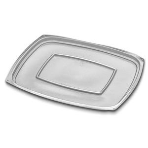 Cont Plas Lid, 48, 64oz Clear Versapak PS, (4269)