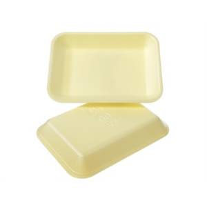 Tray Foam Meat 3PP  YELLOW 8.62 x 6.37 x1.25"