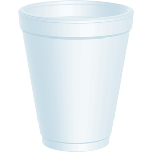 Cup Foam, 10oz Medium White Dart 10J12