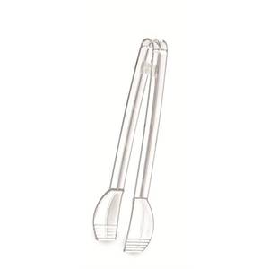 Tongs 9" Clear