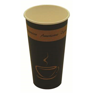 Cup Paper Hot 20oz, Sgl Wll, Classic Dsgn