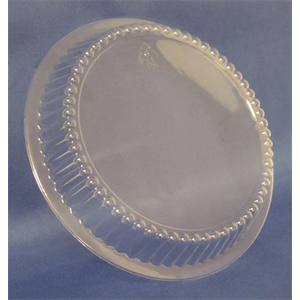 Cont Lid Plastic, 7" Dome Round, 7/8"H