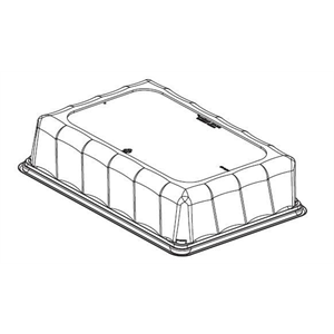 Cont Plas, 3.8" Cake Combo-1/4" Sheet PETE