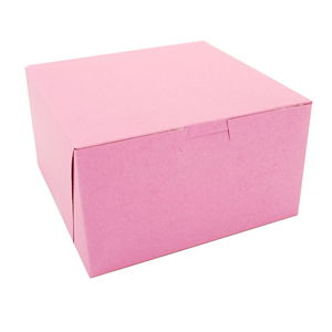 Cake Box Pink 7x7x4