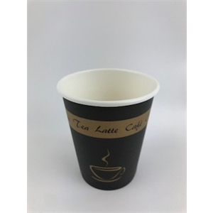 Cup Paper Hot 8oz, Sgl Wall, Classic Dsgn