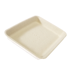 Tray Sho-Pak #2 Natural Paprus