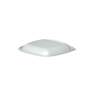 Lid Dome, Square for 80/160oz Square Bowl PET