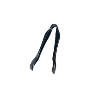 Tongs Serving 6.5" Plastic Black, 12 packed, PS