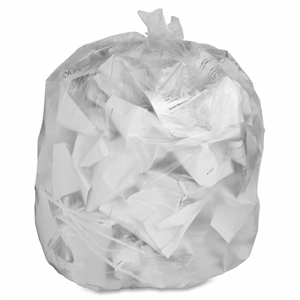 Bag Garbage 35x50" LS Clear 60/plt