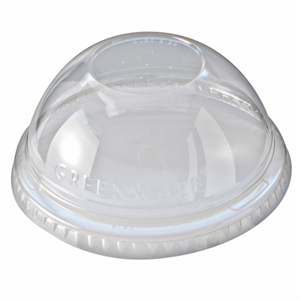 Lid Cup, Dome 9/12/20oz No Hole Grnwre PLA