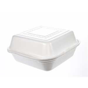 Container Foam, 7" Square Sandwich
