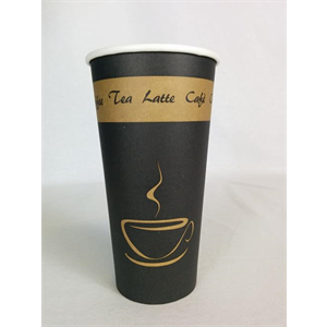 Cup Paper Hot 16oz, Sgl Wll, Classic Dsgn