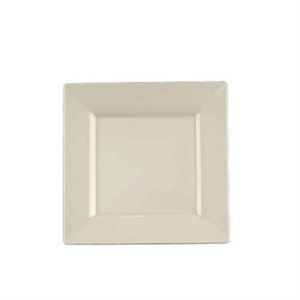 Plate Square Salad 8" Bone 12x10