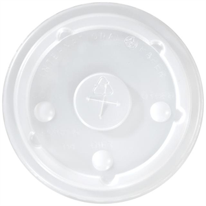 Lid Cup, 16-24oz Transl Flat Cold X-Slot