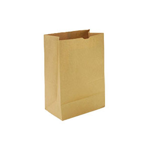 Bag Paper Kraft 12 lb, 6.75"x4.75"x13.75"