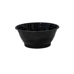 Bowl Soup Black Combo w/lid, MW