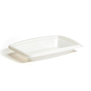 Container Plastic Base BB 10x7" Bandana on Pearl White