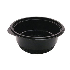 Cont Plas, Incredi-Bowl 10oz Blk MW M4810B PP