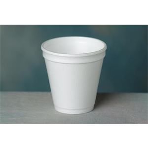 Cup Foam, 9oz White, UPC