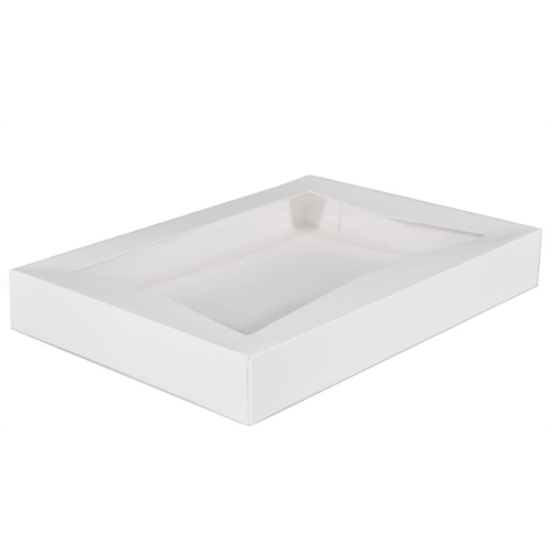 25 count WHITE 8x8x2-1/2 Bakery or Cake Box 