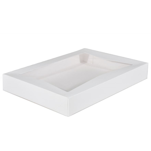 Box White 16x12x2-1/4 Window Bakery Boxes