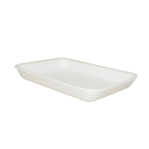 Tray Foam Meat 8PP 10.5x8.5x1 3/8 White