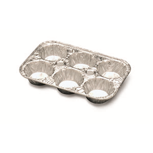 Foil 6 Cup Muffin Pan 35G
