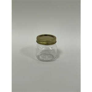 Jars Glass 250 ml w 2 pc lid, TY 70mm, Combo
