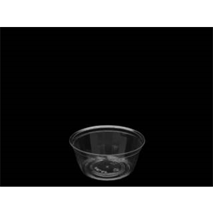 Food Dish, 6oz Clear (Lid D) 55086