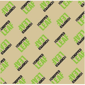Liner Kraft 14x14, printed Chopped Leaf 2 clr V2