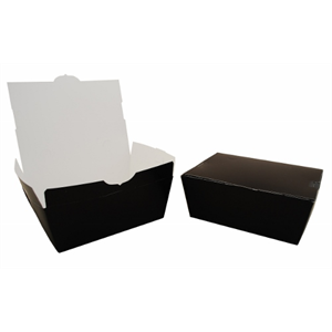 Box ChampPak #4 Blk, 7 3/4"x5 1/2"x3 1/2"