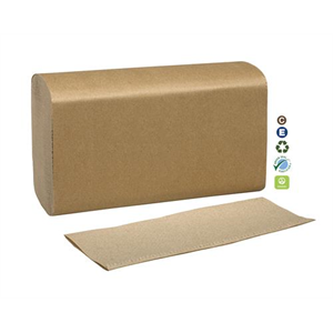 Towel Multifold 9.5x8.1" 250x16 Kraft