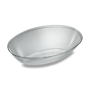 Bowl Salad, 1/2 Gallon Clear Oval