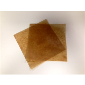 Basket Liner Dry Wax 1 side Natural 4x4