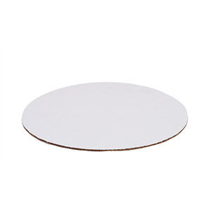 Pizza/Cake Circles 16" Corrugated Mottled White pack 100