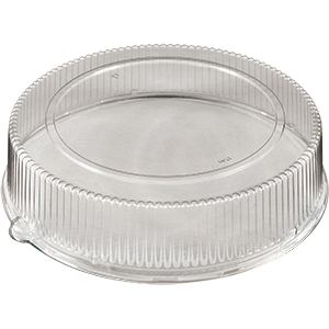 Lid Plastic Dome 18" Clear Round PET