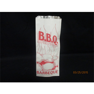 Bag Foil BBQ, 5.5x3.5x12" - Stock Print