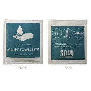 Moist Towelettes 4 x 7" Bulk