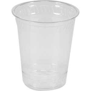 Cup Plastic, 12/14oz Squat Kal-Clear, Wide Mouth PET KC12S NT