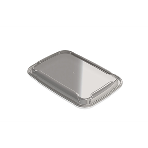 Lid Plastic PP Clear for 28 and 38oz Rectangle