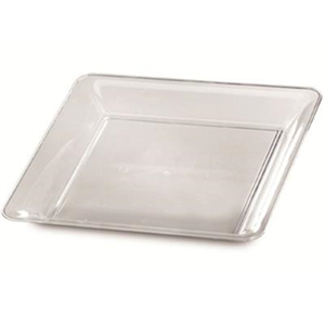 Tray Plastic 14 x 14" Square Clear
