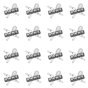 Basket Liner GP White 9x9" "Bake 350" Spot Prt 1C