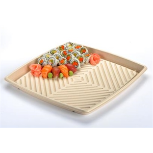 Tray Pulp 16" Square