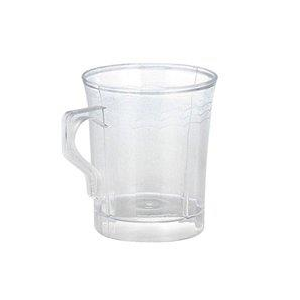 Cup Plastic Coffee Mug 8oz Clear