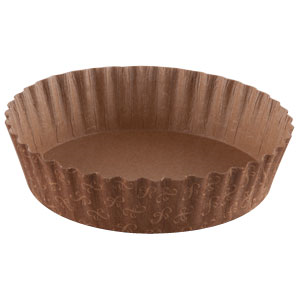 Baking Cup 8oz Kraft Round