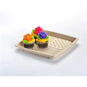 Tray Pulp 10.7" Square